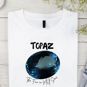 Camiseta Novembro Aniversário Topaz