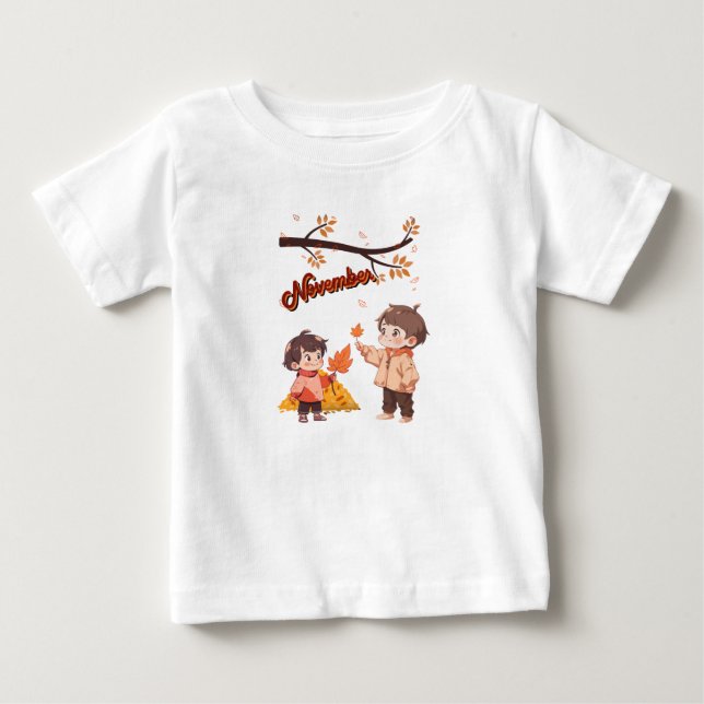 Camiseta Novembro Baby Tee (Frente)