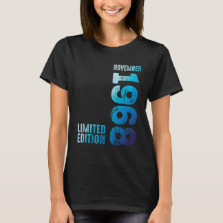 Camiseta Novembro De 1968 Ano 1968 Retro 1968 Vintage 1968