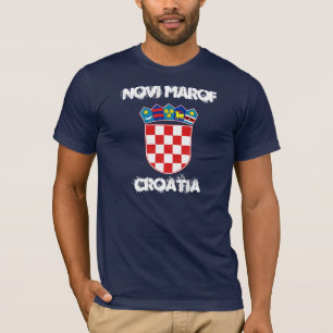 Camiseta Novi Marof, Croácia com casaco de armas
