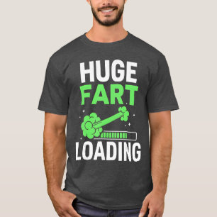 Camiseta Novidade de Peido para Homens Mulheres Piada de Pe