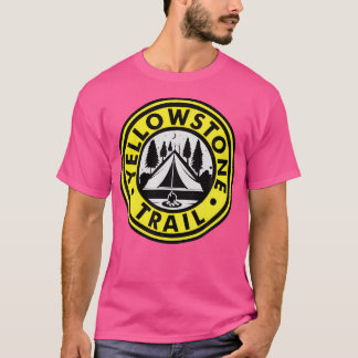 Camiseta Novidade do acampamento de caminhada Yellowstone