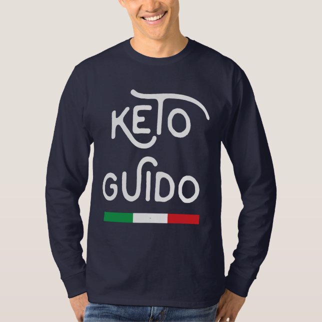 Camiseta Novidade do guia de dieta Keto (Frente)