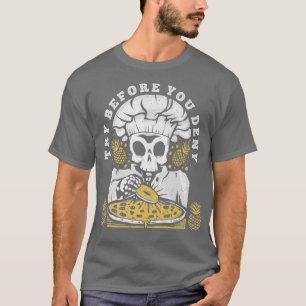 Camiseta Novidade Gráfica Da Pineapple Engraçada Tente Ante