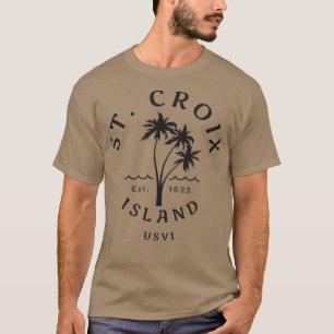Camiseta Novidade na árvore da palma da praia da Rua Legal