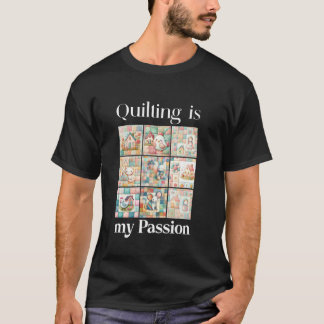 Camiseta Novidades de Patchwork para Mulheres Amantes de Pa
