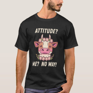 Camiseta Novilha Sem Maneira Atitude Vaca Vaca