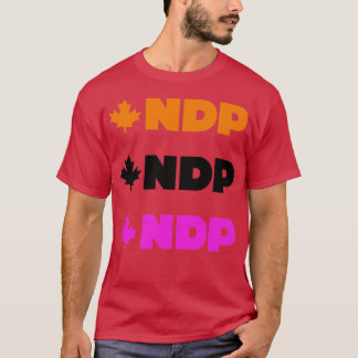 Camiseta Novo adesivo NDP Pack do Partido Democrático no Ca