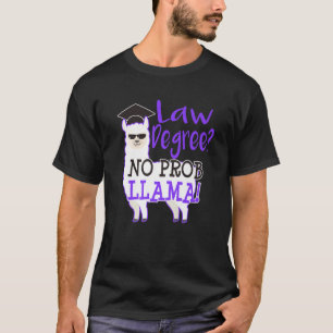 Camiseta Novo Advogado Engraçado Passando Na Faculdade De