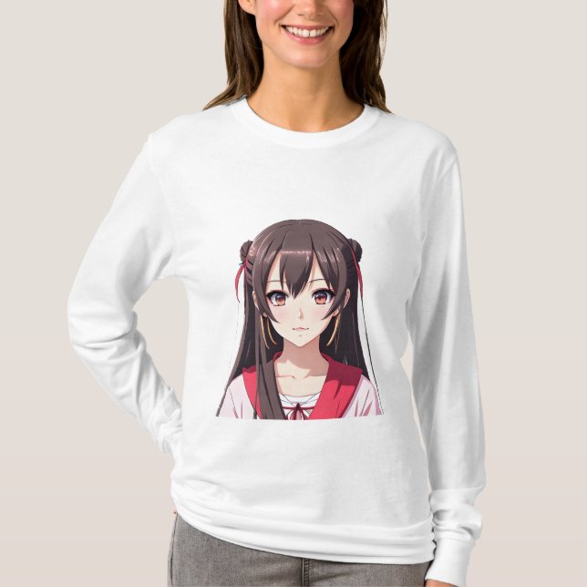 Camiseta Novo anime de estilo (Frente)