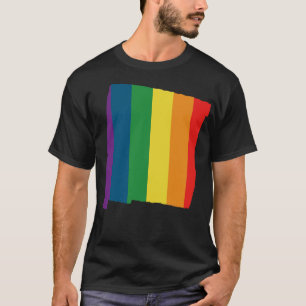 Camiseta Novo Arco-Íris do Estado do México