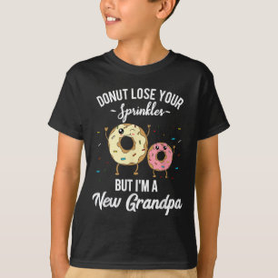 Camiseta Novo Avô Revelação de Gravidez Meme Divertido Anún
