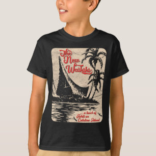 Camiseta Novo Bar Tiki Waikiki Estilo Havaiano Retro Estilo