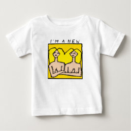 Camiseta Novo bebê nascido em junho signo astrológico de Gê