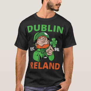 Camiseta Novo Beije-Me, Eu Sou Irlandês Romance Gráfico Sar