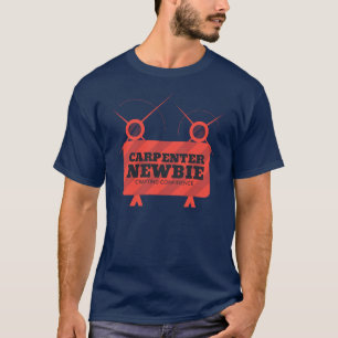Camiseta Novo carpinteiro Apprentista Carpinteiro Carpi