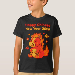 Camiseta Novo Cavalo Lunar Chinês Premium Tri