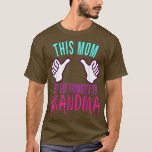 Camiseta Novo Chá de fraldas da vovó Sexo Revela Festa Engr