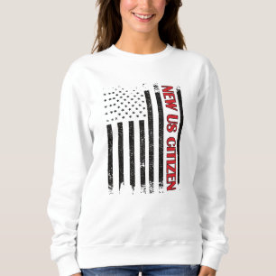 Camiseta Novo cidadão norte-americano nos EUA orgulha-se d