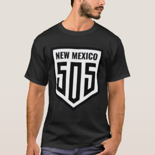 Camiseta Novo Código Da Área Do México Para Albuquerque NM