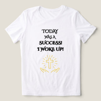 CAMISETA NOVO COMEÇO BRANCO GRÁFICO INSPIRACIONAL FEMININO