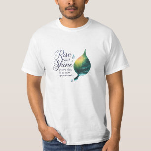 Camiseta Novo Começo – Levante e Brilhe Naturalmente