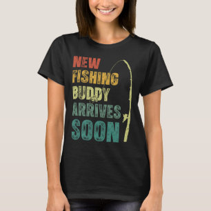 Camiseta Novo Companheiro De Pesca Chegando Em Breve A Pesc