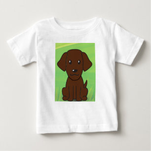 Camiseta novo desenho animado no laboratório de chocolate s
