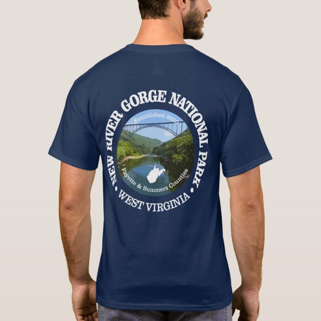 Camiseta Novo desfiladeiro fluvial (NP2) (Verso)