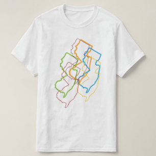 Camiseta novo desfoque do orgulho de jersey