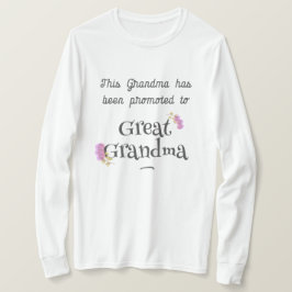 Camiseta Novo Excelente Bonito-Vovó