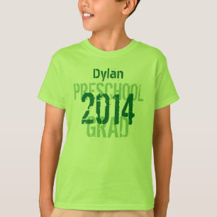 Camiseta Novo Formando personalizado v12 da pré-escola 2014