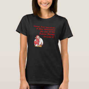 Camiseta Novo Fragrante Papais noeis de Flatulência Elf App
