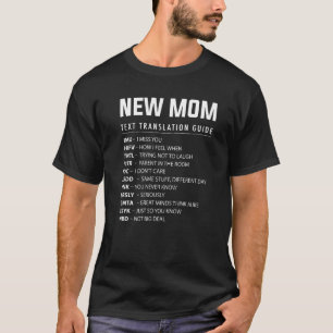 Camiseta Novo Guia De Tradução Para Mamães
