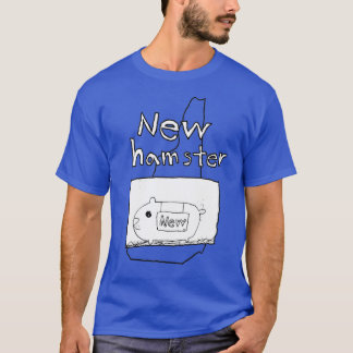 Camiseta Novo Hamster (New Hampshire)