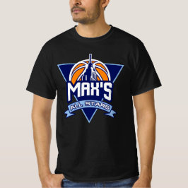Camiseta Novo logotipo de todas as estrelas do Max