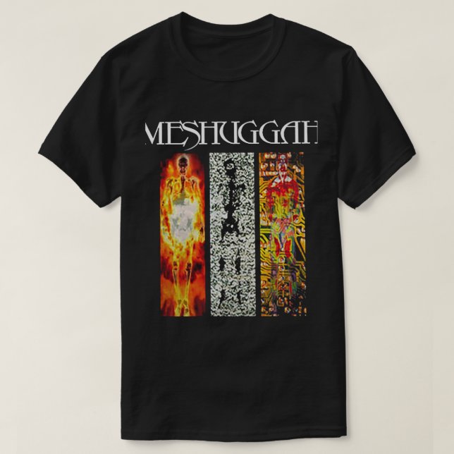 Camiseta Novo logotipo do Meshuggah (Frente do Design)