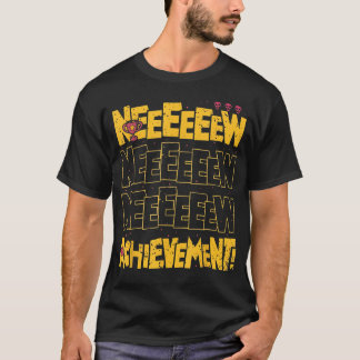 Camiseta Novo Logro Engraçado de Vídeo para Amante de Jogos