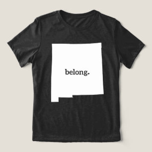 Camiseta Novo Mapa do México Belong, Orgulho do Estado