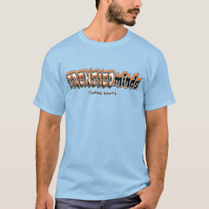 Camiseta Novo-&-Melhorado! Parte traseira alaranjada &