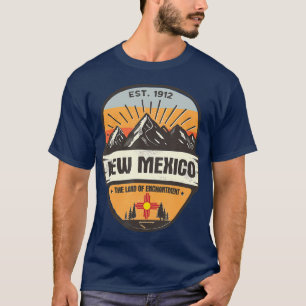 Camiseta Novo México A Terra do Encantamento Vintage Retro