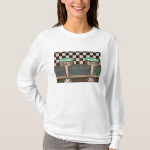 Camiseta Novo México, Albuquerque. O 66 Diner ao longo