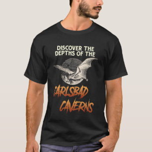 Camiseta Novo México DESCUBRA AS PROFUNDEZAS DAS CAVERNAS D