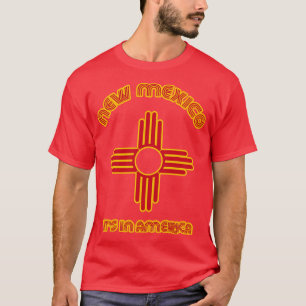 Camiseta Novo México é o único homem na América