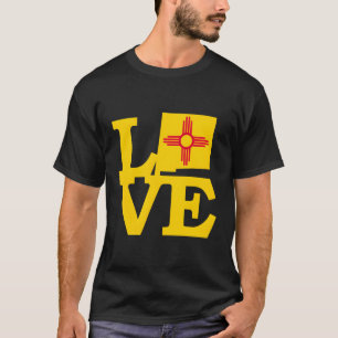 Camiseta Novo México - Estado Zia Love Nm