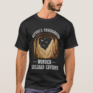 Camiseta Novo México MARAVILHA SUBTERRÂNEA DA NATUREZA CARL