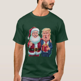 Camiseta NOVO Natal de 2024 - Celebração de Tremores e Papa