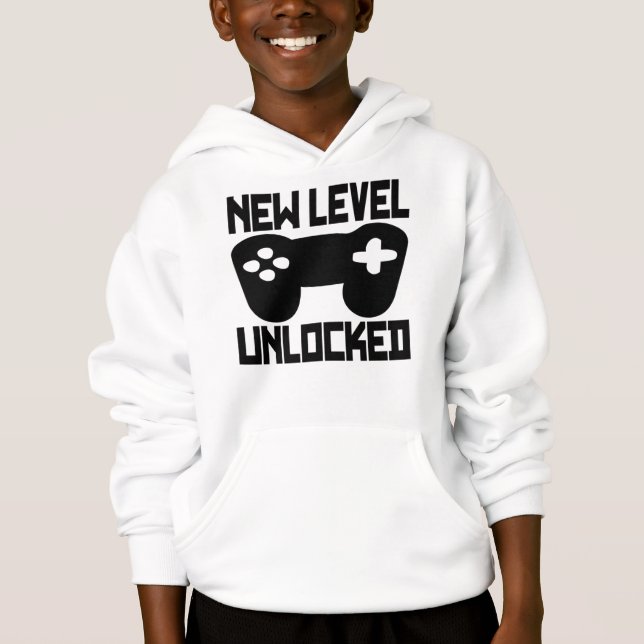 CAMISETA NOVO NÍVEL DESBLOQUEADO. (Frente)