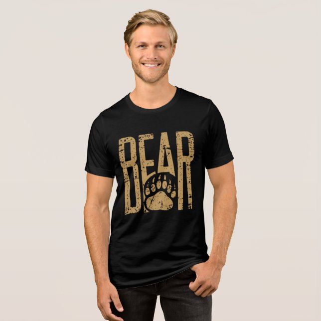 Camiseta NOVO! Orgulho do Urso gay Legal de Urso em Descans (Frente Completa)