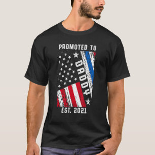 Camiseta Novo Pai 6 da Polícia de Pai pela Primeira Vez